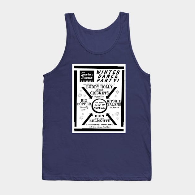 Buddy Holly Eau Claire Tank Top by Vandalay Industries